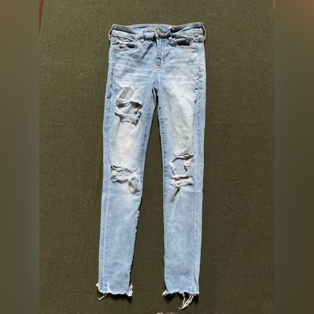 American Eagle Outfitters Light Blue Denim